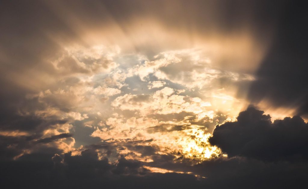 sky, clouds, rays, sunrays, sunbeams, sunlight, skyscape, cloudscape, atmosphere, meteorology, nature, sky, sky, sky, sky, sky, clouds, clouds, sunlight, sunlight-1107952.jpg